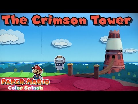 Paper Mario: Color Splash 100% Repainted - Stage 6 - The Crimson Tower