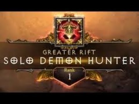 Diablo 3 | GR120 Solo Demon Hunter | Rank 1 EU (M6 Multishot)