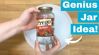 Why people are saving their leftover Marinara jars (brilliant!)