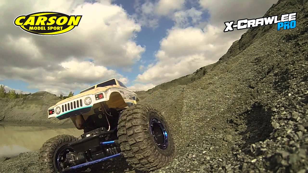 RC auto X-Crawlee PRO 1:10, žltá