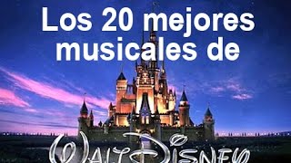 Los 20 mejores musicales de Disney