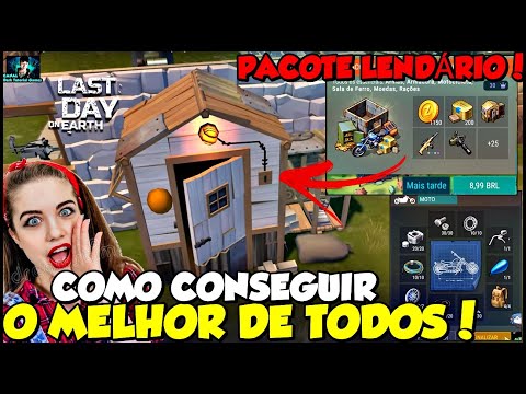 ●PACOTE LENDÁRIO DO SOBREVIVENTE/EREMITA ATUALIZADO!! VEM TUDO O QUE PRECISA!! 👁 Last Day On Earth