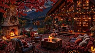 Download lagu Warm Fireplace at Autumn Porch Night Ambience | Smooth Jazz Mellow & Falling Leaves for Work, Study mp3 Download lagu Warm Fireplace at Autumn Porch Night Ambience | Smooth Jazz Mellow & Falling Leaves for Work, Study mp3