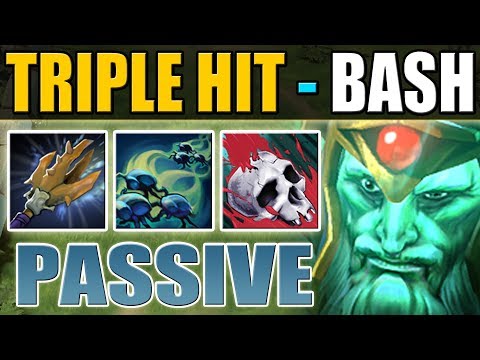Passive Bash King [Triple Hit - Bash of the Deep Imba] Dota 2 Ability Draft