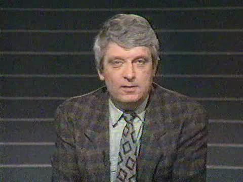 "RTL aktuell - Bilder des Tages" mit Hans Meiser, 9.3.1989 22 Uhr