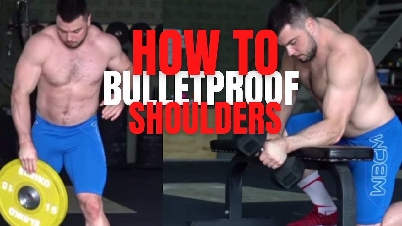 How to bulletproof your shoulders and PLYO GRIP futuristic armor