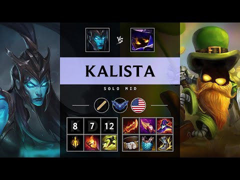 Kalista Mid vs Veigar - NA Diamond Patch 25.16
