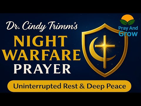 Dr. Cindy Trimm’s Night Warfare Prayer | Uninterrupted Rest & Deep Peace
