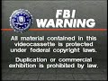 Grey FBI Warning Early 1990s
