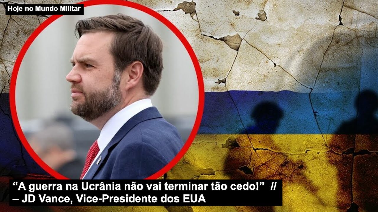 “The war in Ukraine is not going to end anytime soon!” – JD Vance, US Vice President