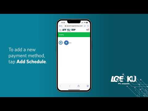 Sign up for Auto Pay using a debit/credit card