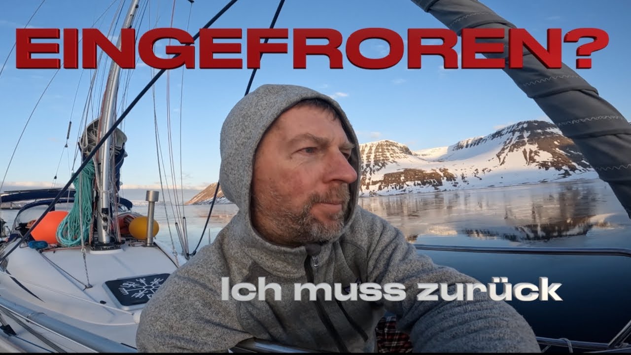 Frozen? I have to go back #140 @XTripSailing Single-handed sailing