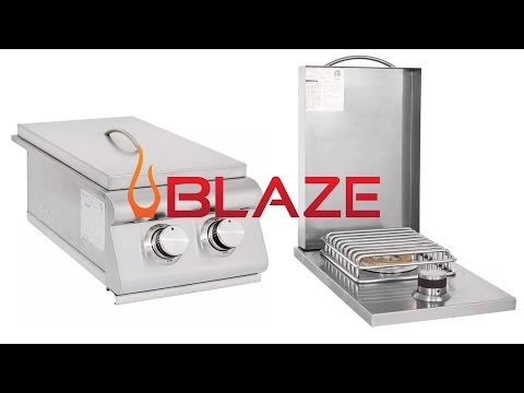 Blaze Double and Single Outdoor Sideburner Overview 2