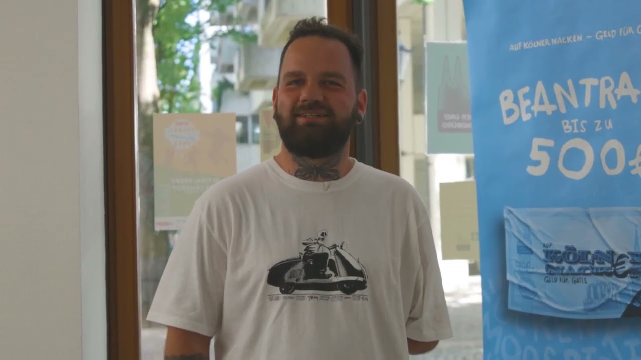 Auf Kölner Nacken - Mach's wie Aaron und reiche deine Projektidee ein!