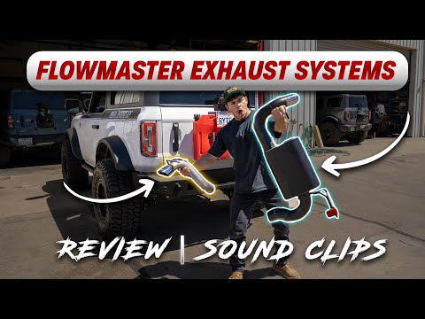 Flowmaster American Thunder Axle-Back Exhaust System, 21-25 Ford Bronco - 818121