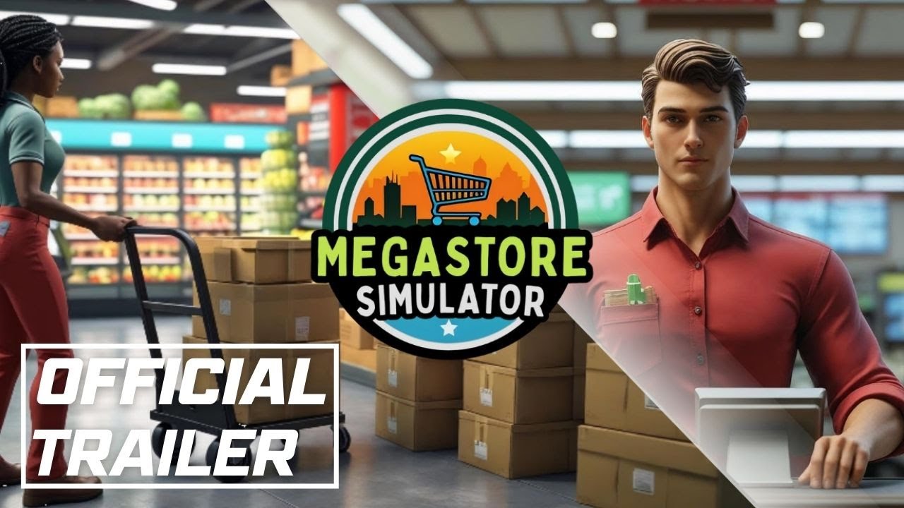 Трейлер Megastore Simulator Build 23709308