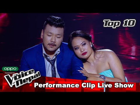 Tara Shreesh & Sonam Galtso Sherpa "Suna Bhana Na' | LIVE Show Performance | The Voice of Nepal S3