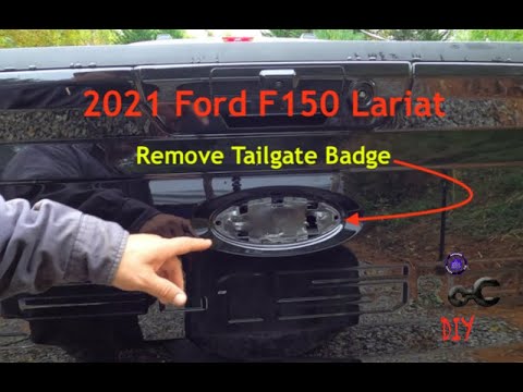 2021 Ford F150: Tailgate Badge Removal