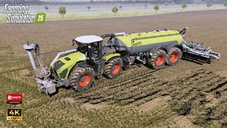 FS25 | ReShade Gameplay | Claas Xerion slurry job |