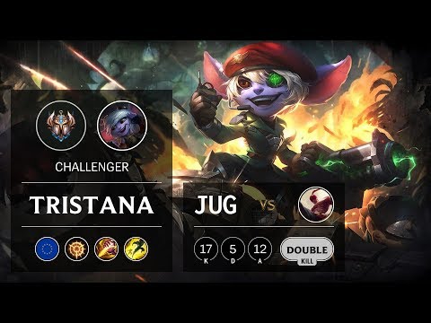 Tristana Jungle vs Lee Sin - EUW Challenger Patch 9.24