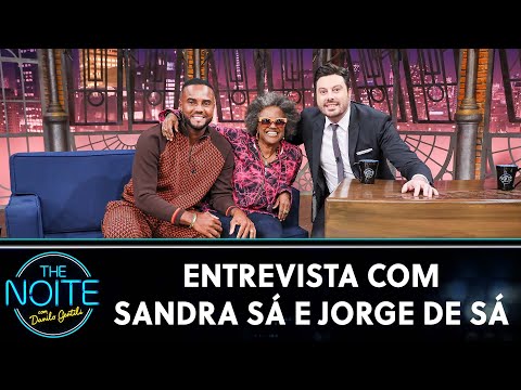 Entrevista com mãe e filho, Sandra Sá e Jorge de Sá | The Noite (09/05/24)