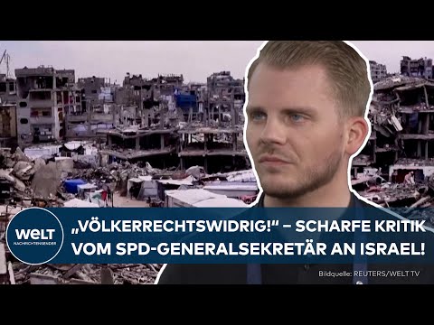 GAZA-KRIEG: Merz. Macron und Klüssendorf fordern Israel zu sofortiger Waffenruhe auf!