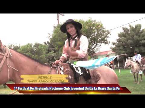 EL TAPECITO La Brava Santa Fe 1º Festival De jineteada Club Juventud Unida
