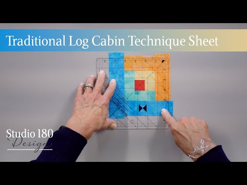 Traditional Log Cabin Tutorial
