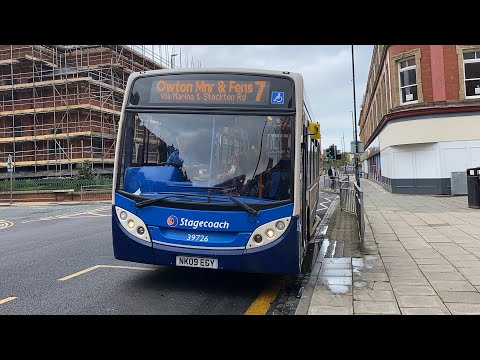 Stagecoach Hartlepool’s 39726 NK09 EGY On The 7 To Owton Manor & The Fens