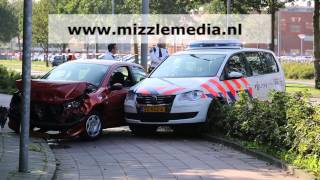 preview picture of video 'Man aangehouden na achtervolging in gestolen auto in Heemskerk'