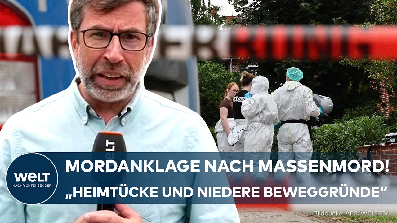 MASSENMORD IN STADE: „Heimtücke und niedere Beweggründe“ – Mordanklage gegen Fatih G.
