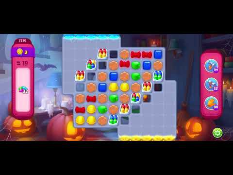 Homescapes Level 7591 夢幻家園 第7591關- No boosters