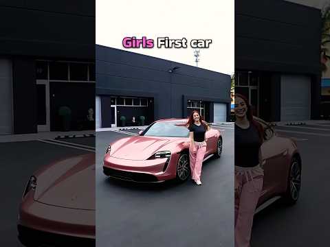 GIRLS FIRST CAR VS BOYS FIRST CAR! #shorts