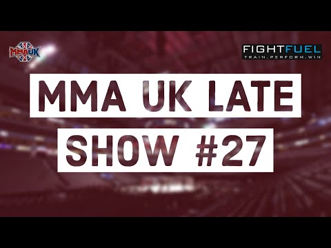 MMA UK LATE SHOW #27   MMA Media Does Countdown