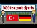 Almanca 1000 Kısa Cümle öğrenin Yeni Başlayanlar Için Almanca A1 A2