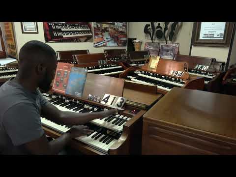 #413 1965 Hammond B-3 at Keyboard Exchange International