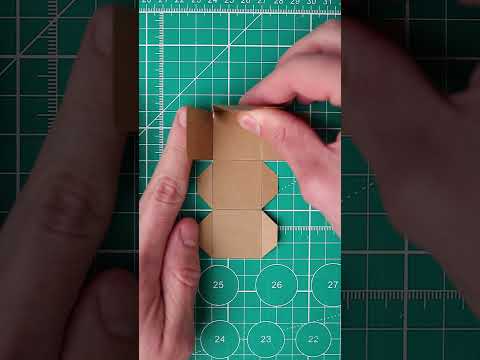 Making a Moving Cube #origami #asmr