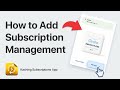 How To Let Customers Manage Their Subscriptions With Kaching Subscriptions App