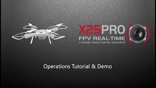 Syma X25 Pro - відео 2