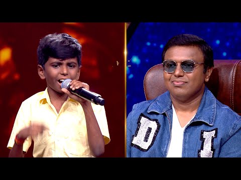 Thanga Nirathuku Song by #Vishnu ❤️‍🔥 | Celebrating Swarnalatha | Super Singer Junior 10