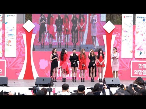 190406 여자아이들 (G)I-DLE ( 토크 ) 희망나눔 1m자선걷기 4k 직캠 Fancam