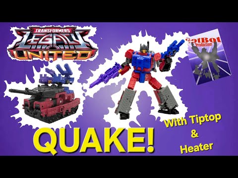 Transformers Legacy United Quake - GotBot True Review NUMBER 1231