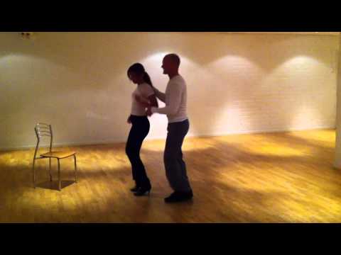 Me and Tobias Karlsson in dance rehearsal