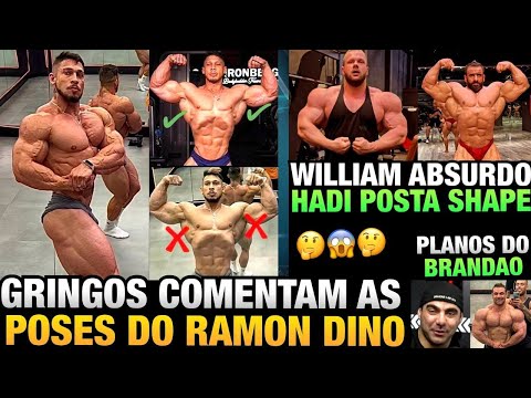 GRINGOS DEFENDEM RAMON SOBRE SUAS POSES + WILLIAM ENORME + HADI E BRANDÃO