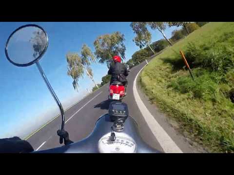 quattrini M200 vespa ride out