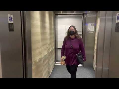 Mirrors! Modernized Montgomery elevators at 7373 France Ave, Edina MN