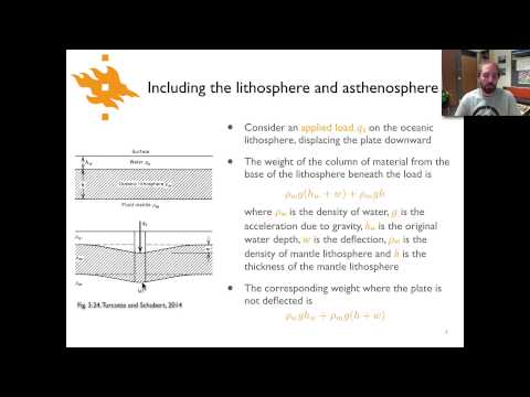 Geodynamics - Lecture 6.4: Flexure of the lithosphere