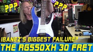 Video thumbnail for Ibanez's Biggest Failure? The RG550XH 30 Fret by ZIMM'S GUITARS