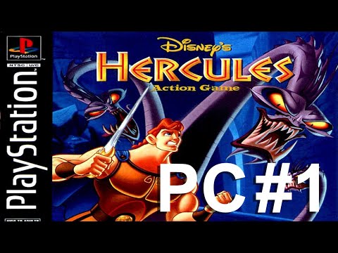 Disney's Hercules Action Game Part 1 Medium | Playstation Longplay [1080pHD]