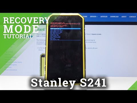 Recovery Mode in STANLEY S241 - How to Open & Use Android Recovery